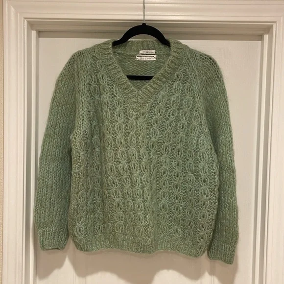 1950s  Wool Sweater Made in Italy for Joseph Horne Co.Size S/M - Picture 3 of 10